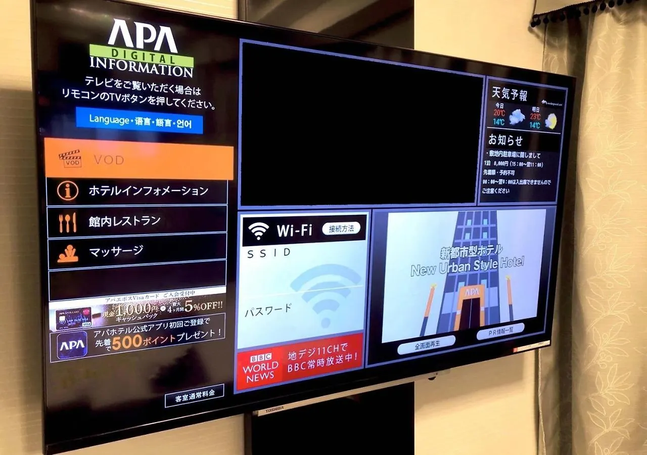 Apa Hotel Namba Shinsaibashi Ósaka
